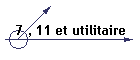 7 , 11 et utilitaire